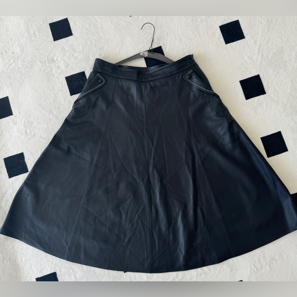 Real Leather skirt